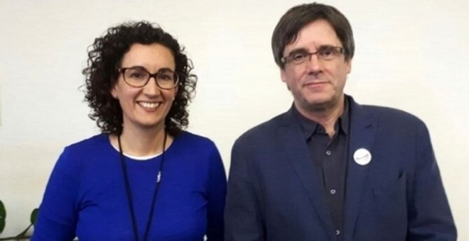 Puigdemont acorda amb Marta Rovira la seva investidura com a President
