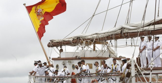 Cinco militares niegan haber escondido los 127 kilos de cocaína del Elcano