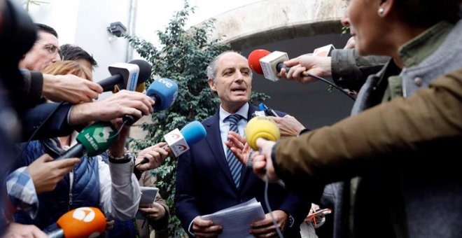 Anticorrupción decidirá si acusa a Camps al finalizar el juicio de la financiación ilegal del PP de Valencia
