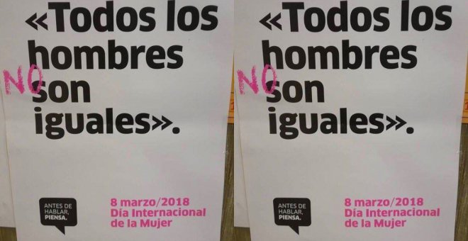El Gobierno de la Rioja retira la campaña del 'Día de la Mujer' que decía "todos los hombres no son iguales"