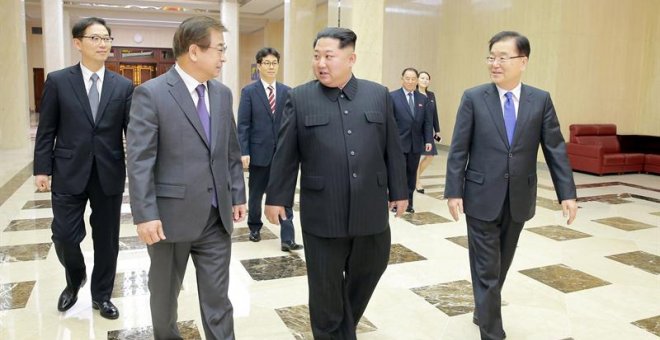 Seúl y Pyongyang acuerdan celebrar una cumbre histórica en abril