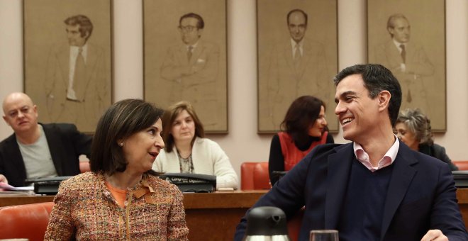 Pedro Sánchez fija como prioridades políticas del PSOE a pensionistas y mujeres