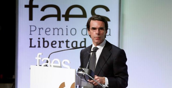 FAES tilda de "sectario y demagogo" al Gobierno mientras pide situarse "por encima de insultos y descalificaciones"