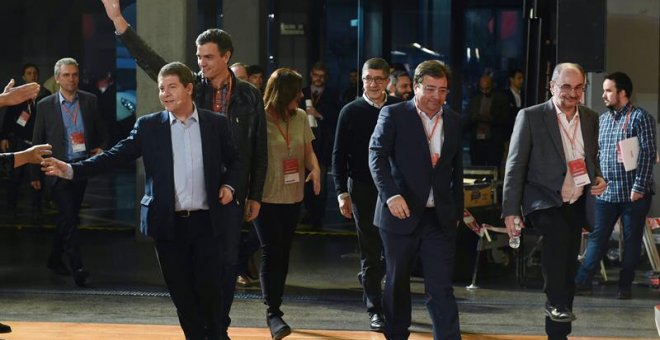 Los barones del PSOE, indignados con Torra, reclaman del Gobierno mayor contundencia