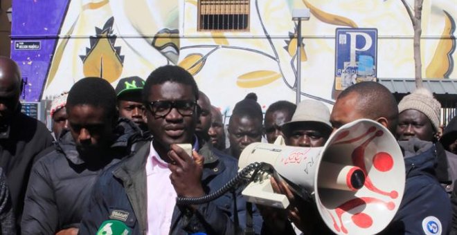 Los africanos de Madrid reclaman "responsabilidades" al Estado español por la muerte de dos senegaleses en Lavapiés