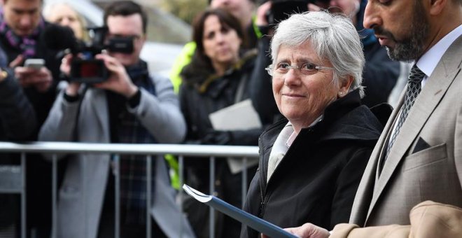 El tribunal escocés concede la libertad bajo fianza a la exconsellera Clara Ponsatí