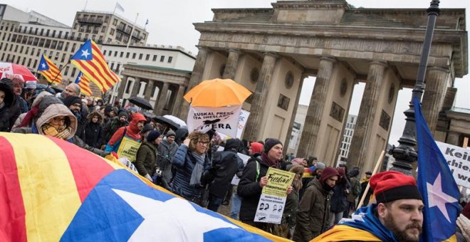 El CDR de Berlín coge fuerzas tras fijar su residencia Puigdemont en Alemania