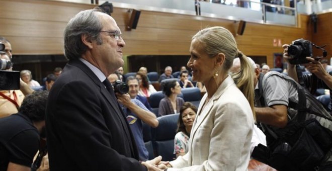 Podemos apoyaría una moción a Cifuentes liderada por Gabilondo si no es un "cheque en blanco" para el PSOE