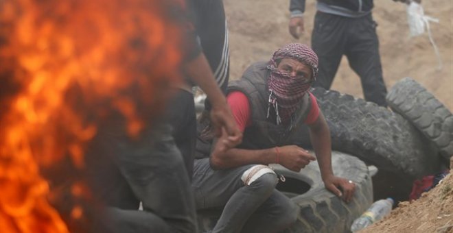 Cuatro palestinos muertos por disparos de Israel durante las protestas en Gaza