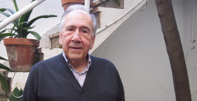 El poeta Joan Margarit, Premi Cervantes 2019