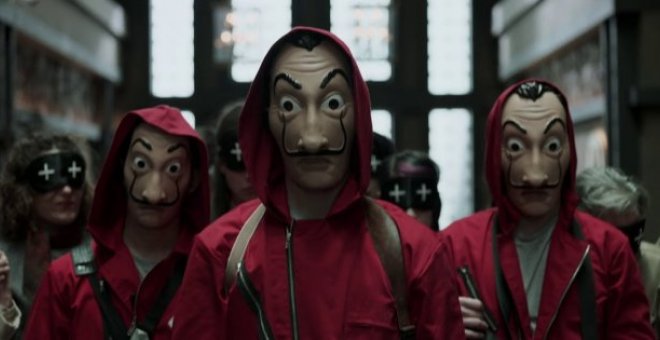 Cae una banda de atracadores en Argentina que usaba máscaras de 'La Casa de Papel'