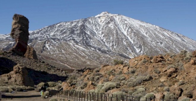 Detectan un enjambre sísmico bajo el Teide compuesto por 350 terremotos