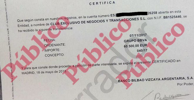 El sumario del BBVA confirma lo desvelado por 'Público' en 2018: Villarejo cobró estando en prisión