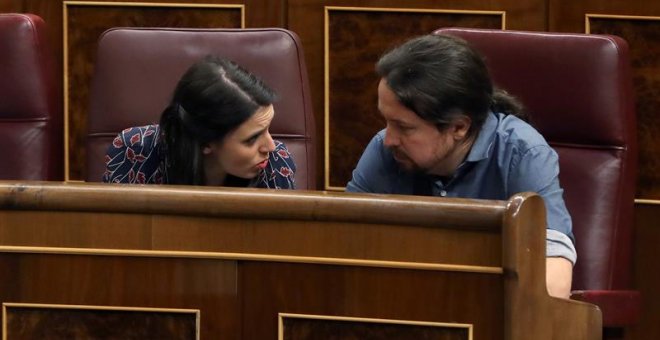 Iglesias y Montero cancelan su agenda tras el ingreso de sus hijos en el Gregorio Marañón por una bronquiolitis