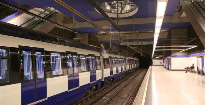 Metro de Madrid establece unos servicios mínimos del 70% para los paros de este lunes