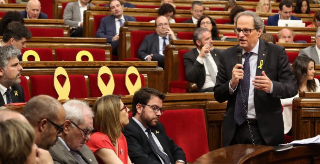 Torra: "La visita del rei mereix una resposta de país"