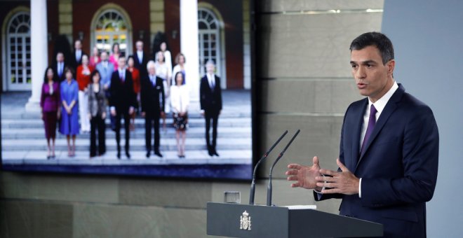 DIRECTO | Sánchez: "Ya tenemos una monarquía renovada y ejemplar en Felipe VI"