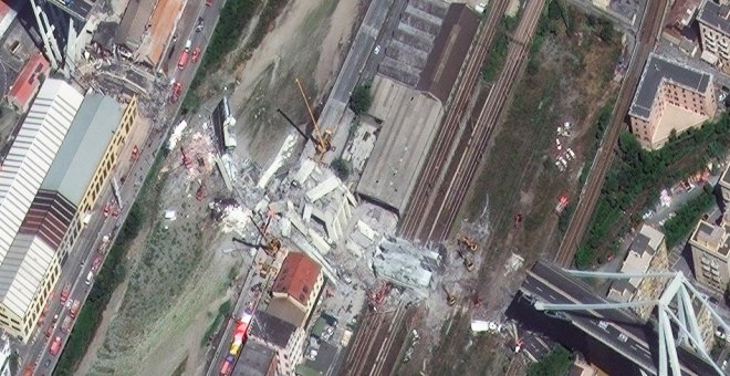 El fiscal de Génova teme que haya entre 10 y 20 desaparecidos entre los escombros del puente