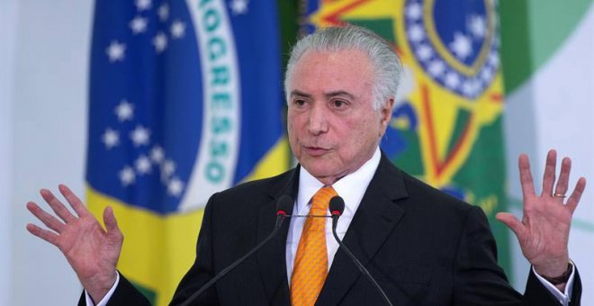 La Policía de Brasil pide a la Fiscalía que presente cargos contra Temer por corrupción