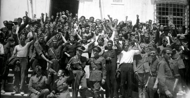 Las milicias antifascistas de Catalunya que resistieron al golpe de Estado de 1936