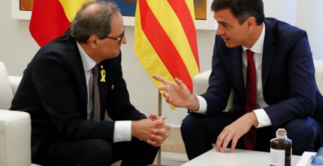 Sánchez confía en reunirse con Torra y afirma: "Catalunya también es mi responsabilidad"