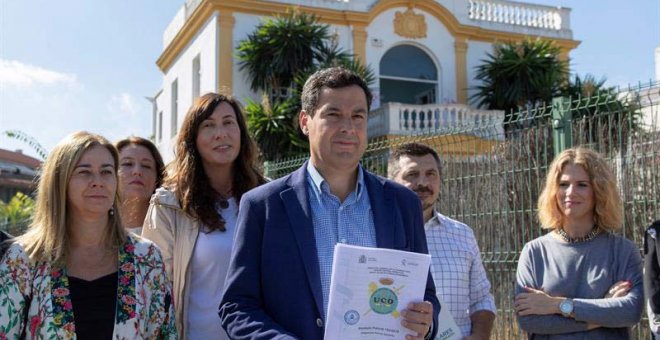 El PP abre la campaña en Andalucía: Moreno revela que se gastaron 32.000 euros de dinero público en "doce juergas" en prostíbulos