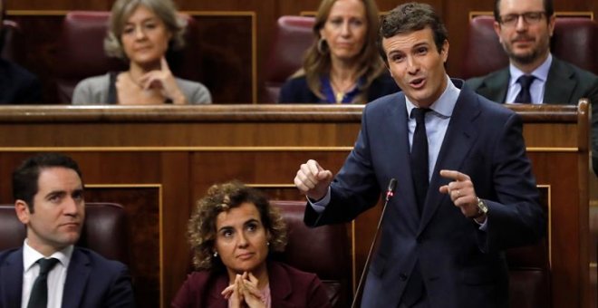 Casado utiliza una pregunta sobre Andalucía para traer la guerra del CGPJ al Congreso