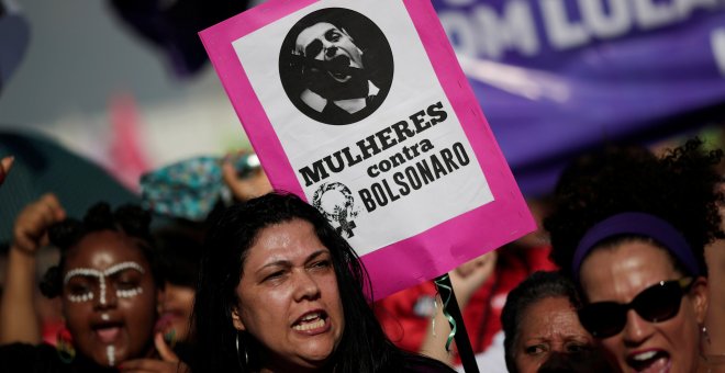 Mujeres de Brasil contra Bolsonaro