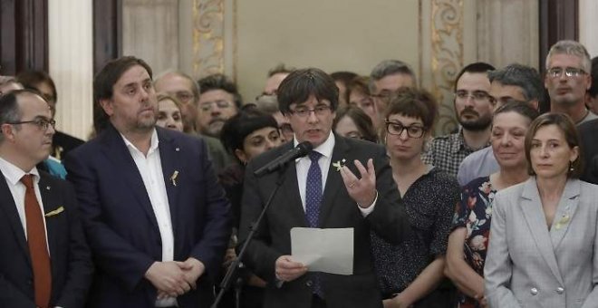 Varapalo del Supremo a la Fiscalía: no hubo violencia para imponer la independencia de Catalunya y la derogación de la Constitución