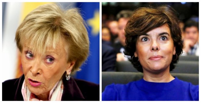 Las dos mujeres con más poder en España en los últimos 14 años se sientan en el Consejo de Estado