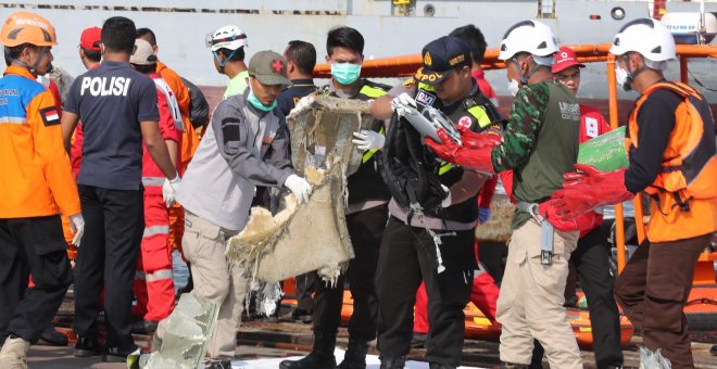 Un avión de Lion Air se estrella frente a la isla de Sumatra con 189 personas a bordo