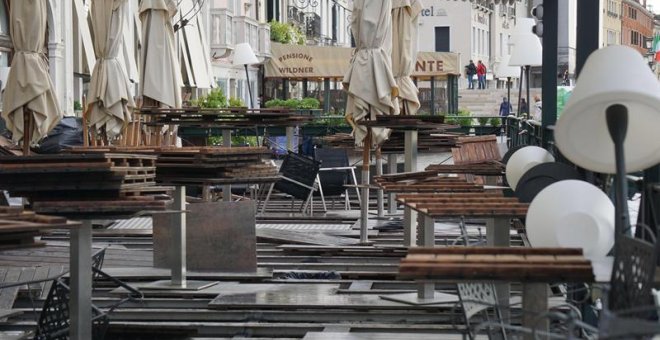 Al menos nueve muertos por los fuertes vientos y lluvias torrenciales en Italia