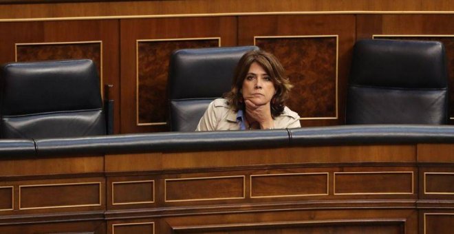 El Parlamento reprueba de nuevo a la ministra de Justicia, Dolores Delgado