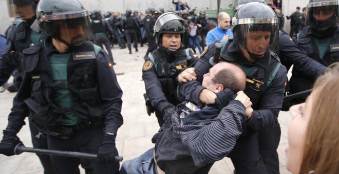 Declaren els primers policies imputats per les càrregues de l'1-O a Girona