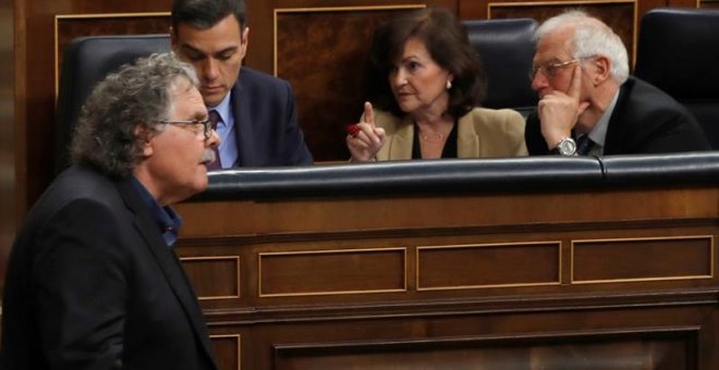ERC i PDeCAT adverteixen Sánchez: "La no negociació serà la seva tomba política"