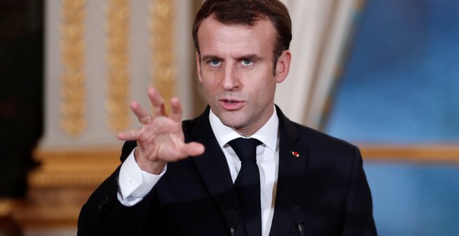 Macron se postula como el adalid del "renacimiento europeo"