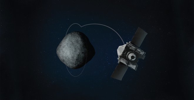Una sonda de la NASA entra en órbita de una pequeña roca espacial