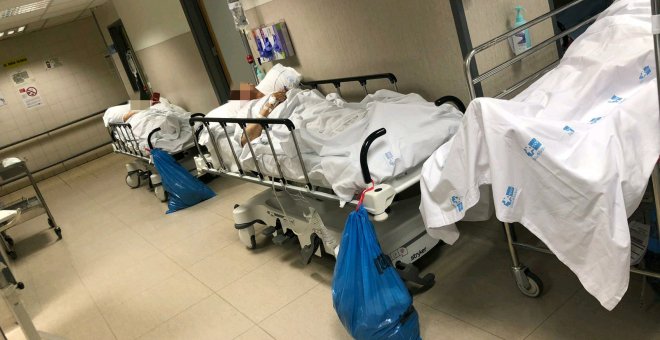 Las urgencias de los hospitales madrileños, saturadas antes de la campaña de gripe