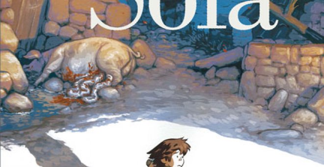 'Sola', el cómic que dibuja los bombardeos fascistas en Catalunya a través de una niña