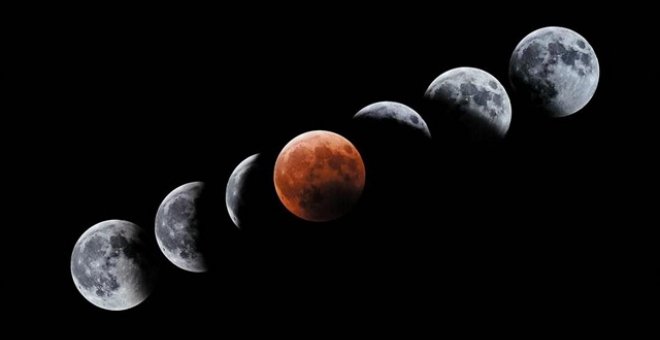 El eclipse lunar total de esta noche podrá verse desde toda España