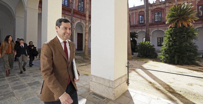 Moreno advierte de que el Gobierno andaluz es "uno" mientras Rivera coordina a los consejeros de Ciudadanos
