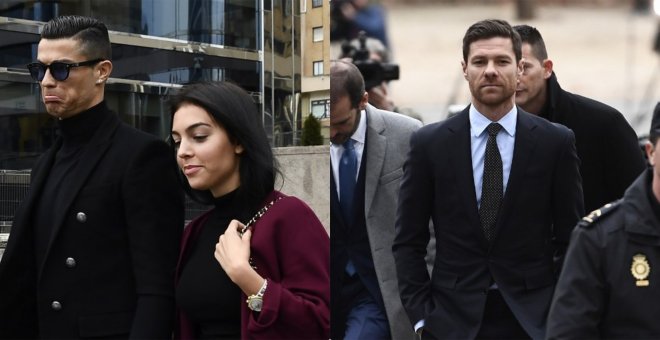 Cristiano Ronaldo y Xabi Alonso declaran ante la Audiencia Provincial por fraude fiscal