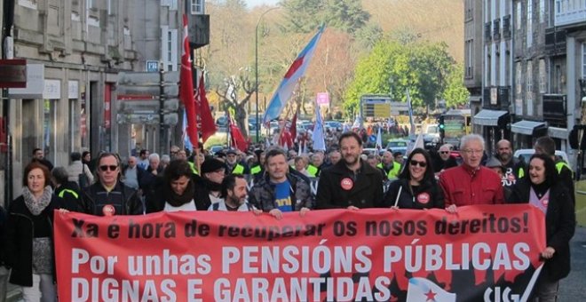 Los jubilados vuelven a las calles de toda España "por un sistema digno de pensiones"