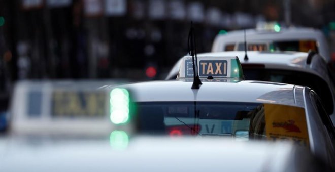 Los taxistas de Madrid serán sancionados por manifestarse sin permiso