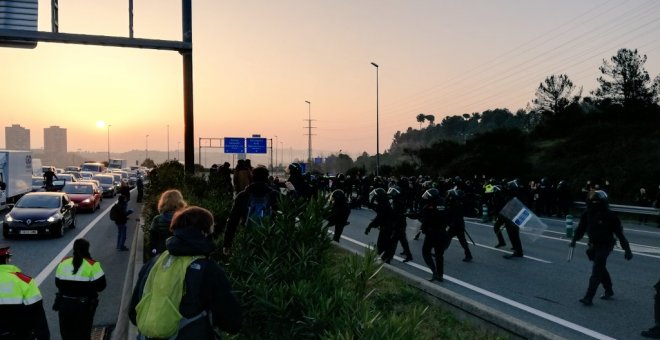 Els Mossos no descarten la utilització de gas pebre si hi ha aldarulls en les protestes contra la sentència