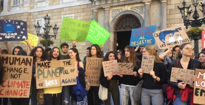 Els joves catalans se sumen a la Vaga Internacional pel Clima