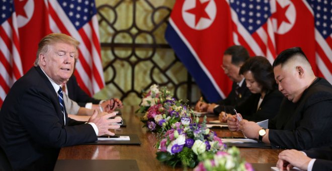 La cumbre entre Trump y Kim Jong-un termina de forma abrupta sin "ningún acuerdo"