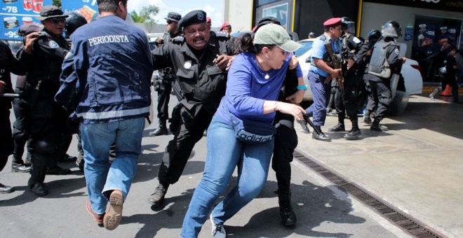 Ortega reprime con disparos la marcha de la oposición en Nicaragua, que acaba con 107 detenidos