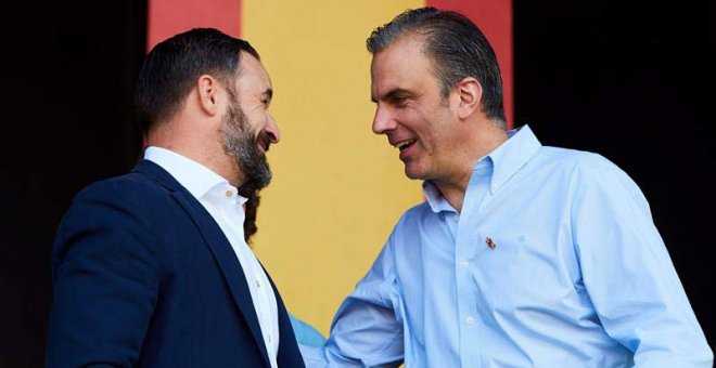 Abascal y Ortega Smith apelan a los votantes defraudados a sumarse a Vox
