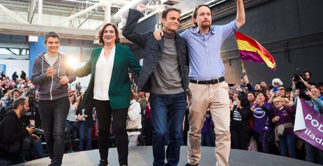 Pablo Iglesias: "No volem viure en un país amb presos polítics"